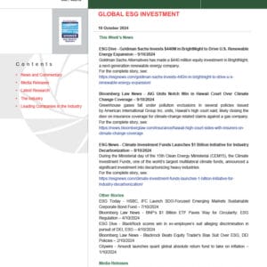 Global ESG Investment